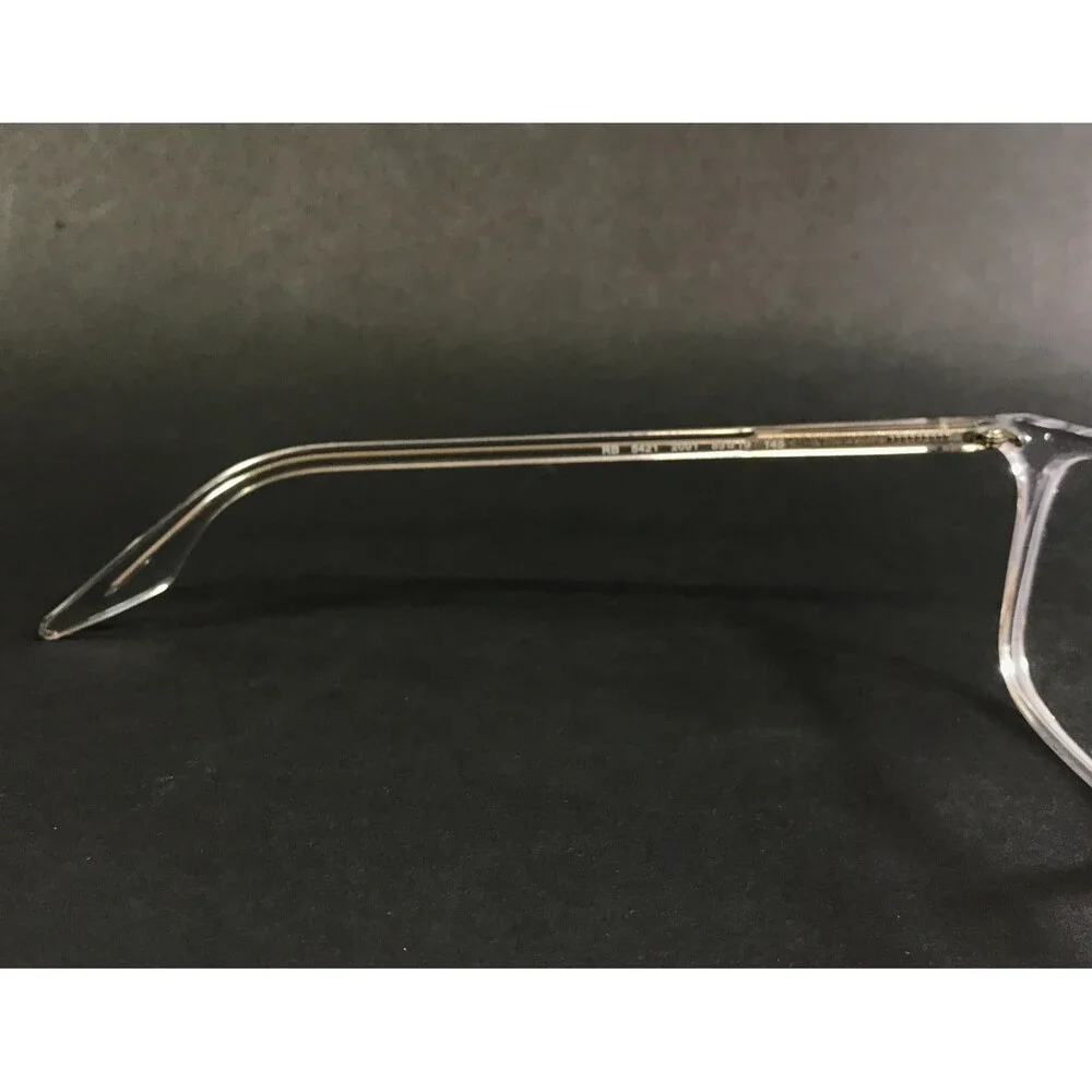 Ray-Ban Eyeglasses Frames RB5421 2001 Polished Clear Square Full Rim 53-19-145